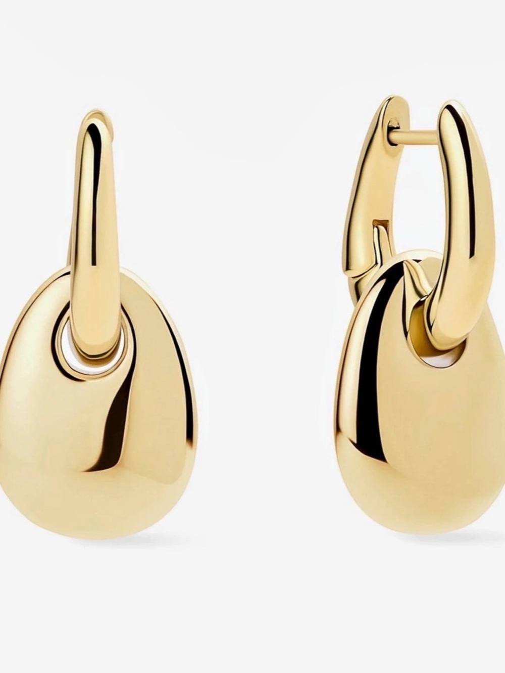 NWT Ana Luisa Kayla Gold Drop Earrings NWT